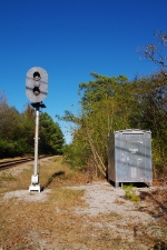 Old SAL signal at Johnson St. in Queenstown